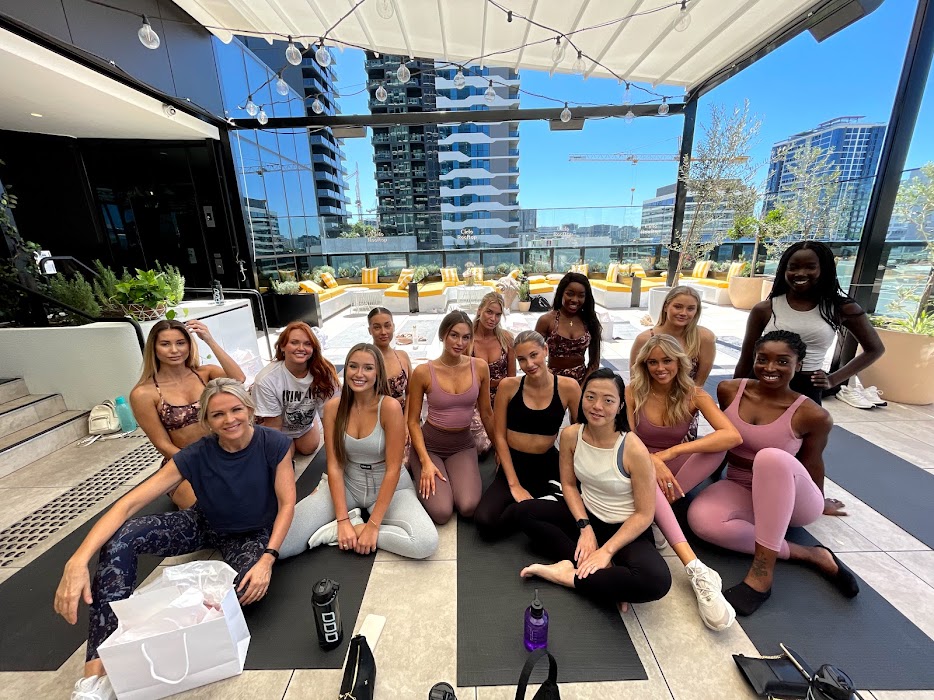 Lorna Jane product Launch 1 | Melbourne Rooftop Yoga