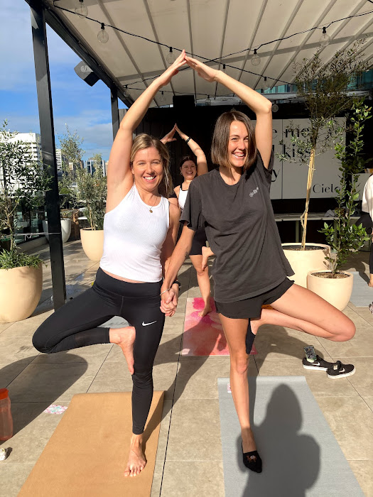 hens party 1 | Melbourne Rooftop Yoga