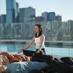 melbourne rooftop yoga - Lululemon 1