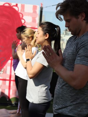 melbourne rooftop yoga - Pullman Melbourne 2
