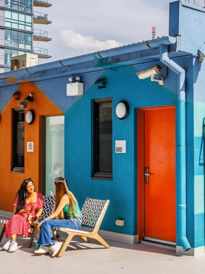 melbourne rooftop yoga - YHA Melbourne Central